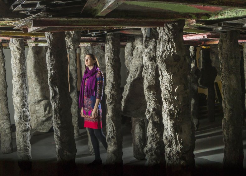 screestage (2013), Phyllida Barlow. Photo: Danny Lawson/PA Wire