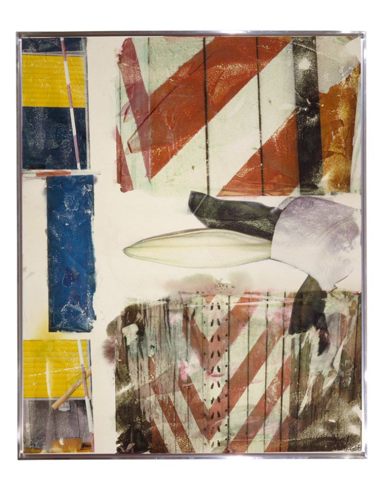 Early Bloomer [Anagram (A Pun)] (1998), Robert Rauschenberg, inkjet pigment transfer on polylaminate. The White House, Washington, D.C. © Robert Rauschenberg Foundation