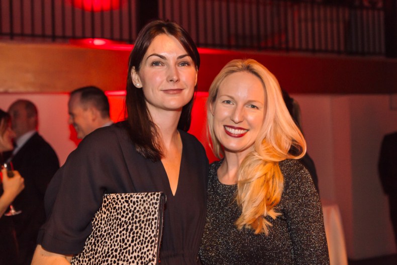 Jo Baring and Mieka Sywak at the Apollo Awards 2016. Photo © Amy Scaife