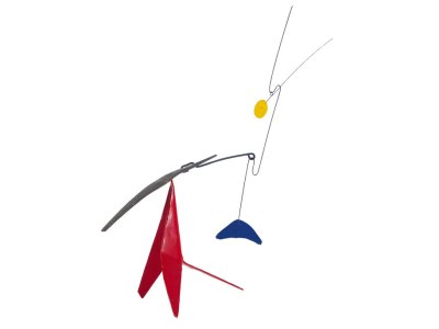 Blue Counterweight, Two Spines (1975), Alexander Calder