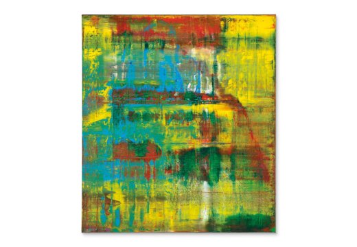 Abstraktes Bild (1994), Gerhard Richter. Courtesy Christie's New York