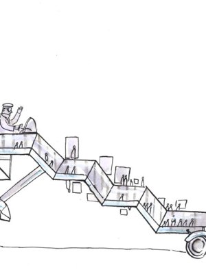 Does Brussels need the Pompidou? Illustration by Graham Roumieu/Dutch Uncle