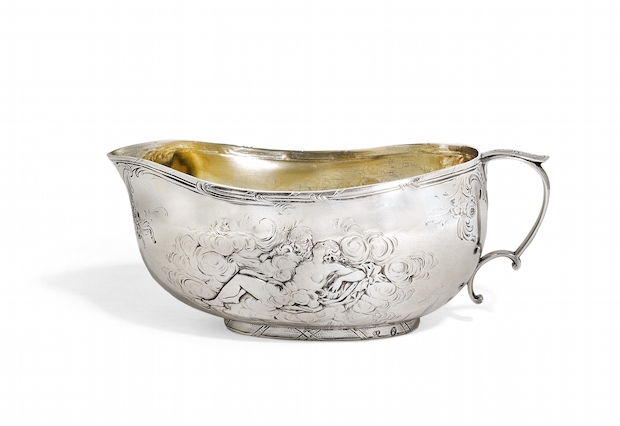 A German Silver Bourdaloue (1802), Gustav Friedrich Gerich. Courtesy of Sotheby's London. Estimate: £2,000-3,000