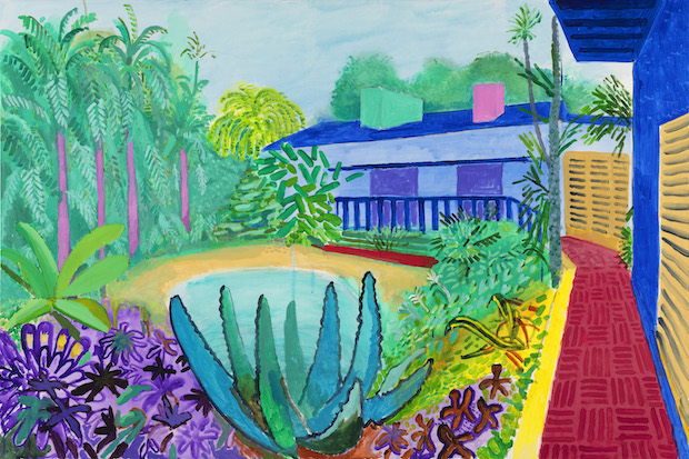 Garden (2015), David Hockney. © David Hockney / Photo Credit: Richard Schmidt