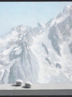 Le domaine d'Arnheim (1938), René Magritte. Christie's Images Ltd. 2016 (£6,500,000-9,500,000)