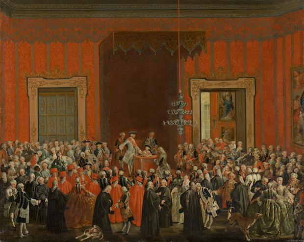 Charles III Renouncing the Crown of Naples