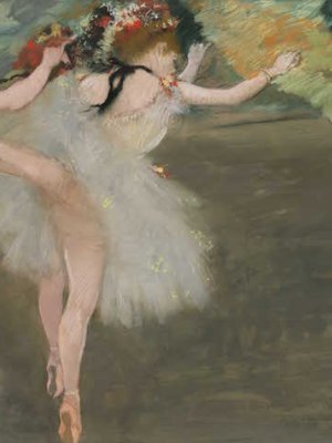 Danseuses en blanc (c. 1878), Edgar Degas. Courtesy Sotheby's