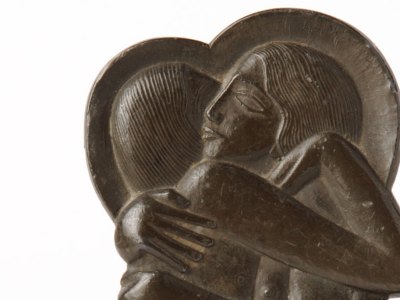 Icon (for Divine Lovers) (1923), Eric Gill. Courtesy of the Ditchling Museum of Art + Craft