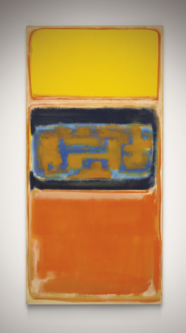 No. 1 (1949), Mark Rothko. Christie's Images Ltd. (£8m–£12m)