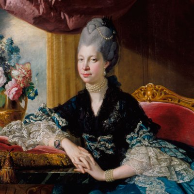 Queen Charlotte (1771), Johan Joseph Zoffany. Royal Collection Trust, UK, © Her Majesty Queen Elizabeth II 2016