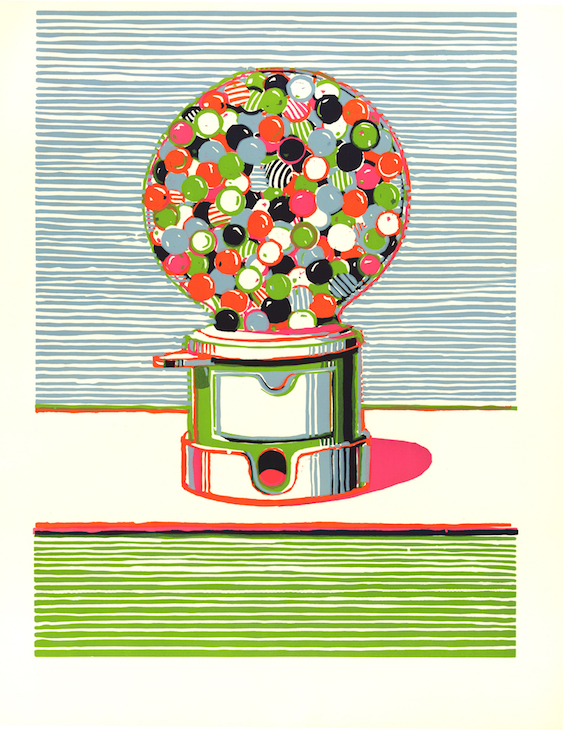 Gumball Machine (1970), Wayne Thiebaud. © Wayne Thiebaud/DACS, London/VAGA, New York 2016