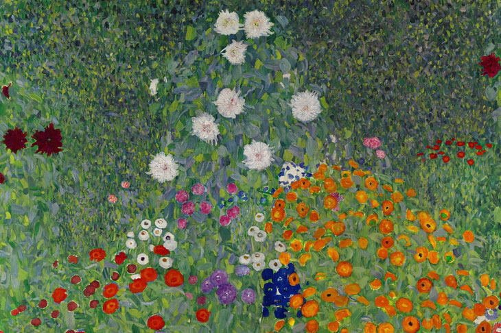 Bauerngarten (Blumengarten) (detail; 1907), Gustav Klimt. Sotheby's London, £48m