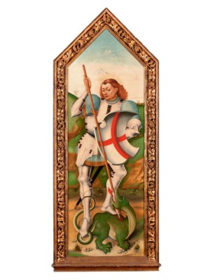 St George and the Dragon (late 15th century), Jorge Inglés. Mullany Haute Epoque Fine Art, price on application