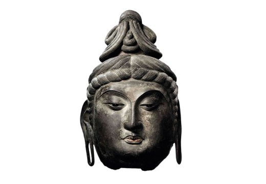 Head of Avalokiteshvara, Tang dynasty (618–906), dry lacquer, ht 67.8cm. Sotheby’s Hong Kong, estimate: HK$18m–HK$25m