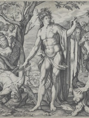 Apollo and Marsyas and the Judgement of Midas (1581), Melchior Meier. Metropolitan Museum of Art, New York