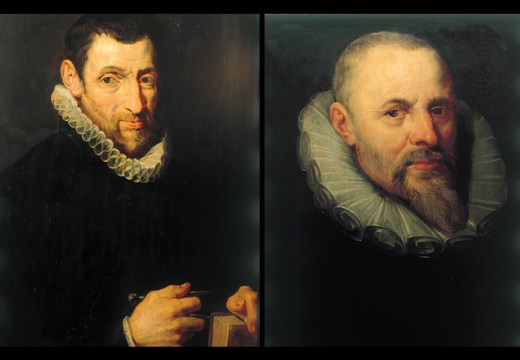 Portraits of Christophe Plantin (1616) and Jan I Moretus (1613/16) by Peter Paul Rubens, Plantin-Moretus Museum, Antwerp