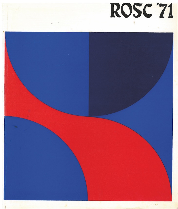 Front cover of the catalogue to accompany the ROSC ’71 exhibition in Dublin