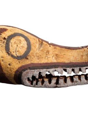 Dog Head (ganabi), 19th century, Gogodala people, Papuan Gulf. Voyageurs & Curieux, price on request