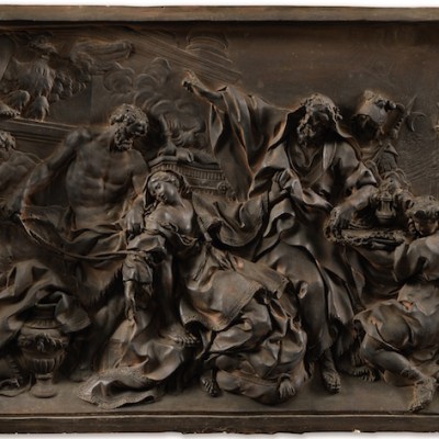 The Martyrdom of Saint Victoria (1737), Nicolas-Sébastien Adam. Sotheby's Paris: estimate €200,000–€300,000
