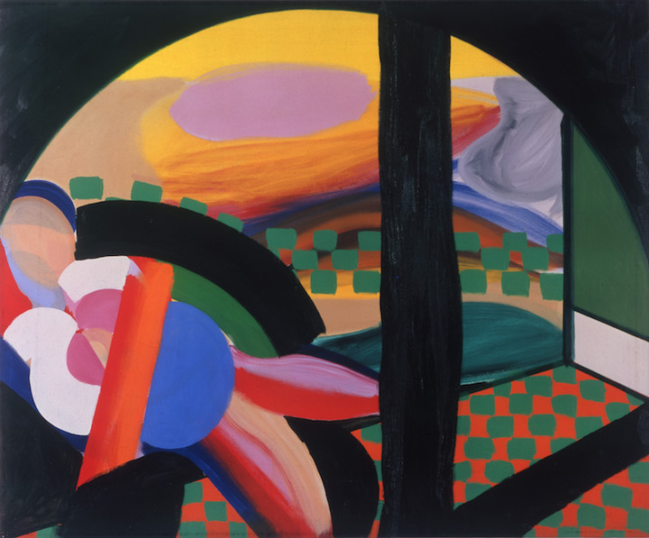 Mrs Acton in Delhi (1967-71), Howard Hodgkin. © Howard Hodgkin, Courtesy the artist and Gagosian