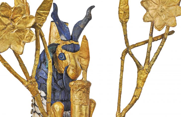 ’Ram caught in thicket’, from the Royal Cemetery of Ur, (c. 2500–2400 BC), Sumerian, University of Pennsylvania Museum of Archaeology and Anthropology, Philadelphia.