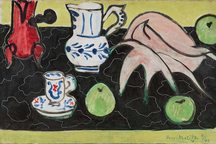 Still Life with Seashell on Black Marble (1940), Henri Matisse. Photo © Archives H. Matisse © Succession H. Matisse/DACS 2017