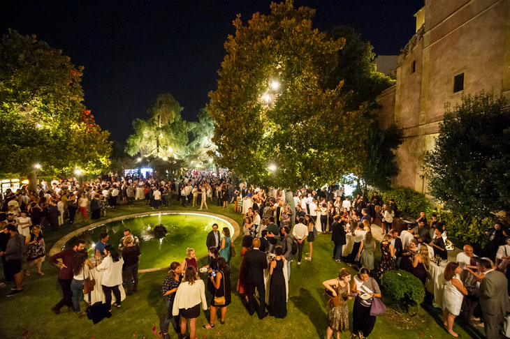 The opening reception at the 15th Istanbul Biennial