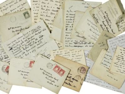 Letters from W.B. Yeats to Olivia Shakespear, part of the Yeats Family Collection be auctioned at Sotheby's London on 27 September
