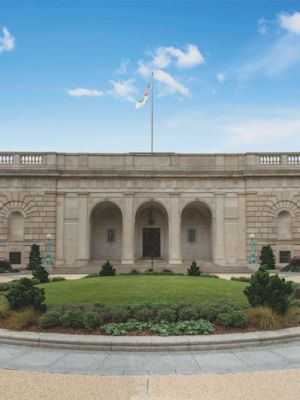 The Freer Gallery of Art, Washington, D.C., which opened to the public in 1923
