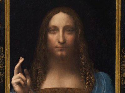 Salvator Mundi (c. 1500), Leonardo da Vinci. Christie's