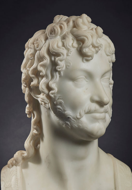 Bust of Joachim Murat (1813), Antonio Canova. Image courtesy Christie's