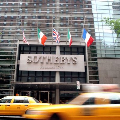 Sotheby's, New York, in June 2004. Photo: Stephen Chernin/Getty Images