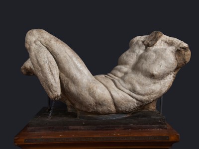 River God (c. 1526–27), Michelangelo Buonarroti (1475–1564). Accademia delle Arti del Disegno, Florence