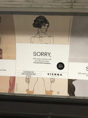 A sorry state: Schiele on the Underground