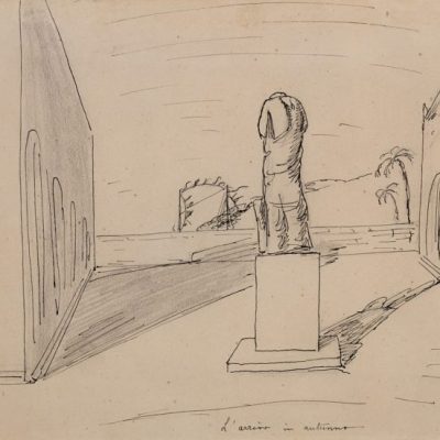 Autumn Arrival, (n.d.), Giorgio de Chirico, Estorick Collection