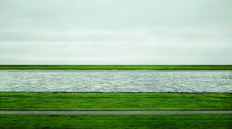 Rhine II, (1999/2015), Andreas Gursky, courtesy Sprüth Magers; ©Andreas Gursky/DACS, 2017