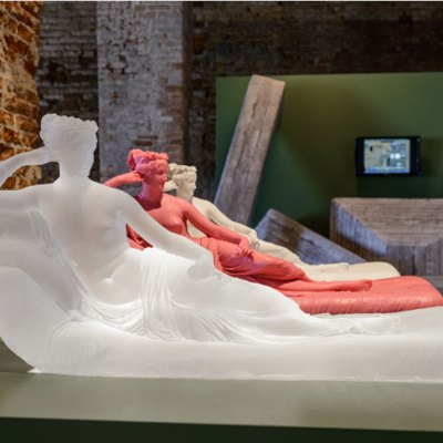 Installation view of 'A World of Fragile Parts', Venice Architecture Biennale 2016