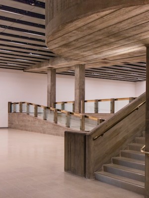 Interior of the Hayward Gallery, 2017. Photo: Morley Von Sternberg