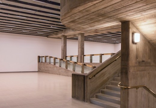 Interior of the Hayward Gallery, 2017. Photo: Morley Von Sternberg