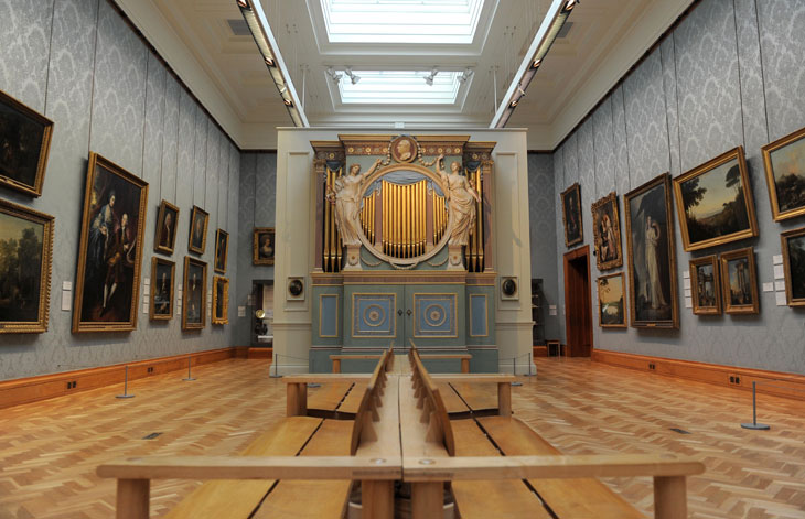 Sir Watkin Williams Wynn’s chamber organ (1774). National Museum Cardiff. © National Museum Wales