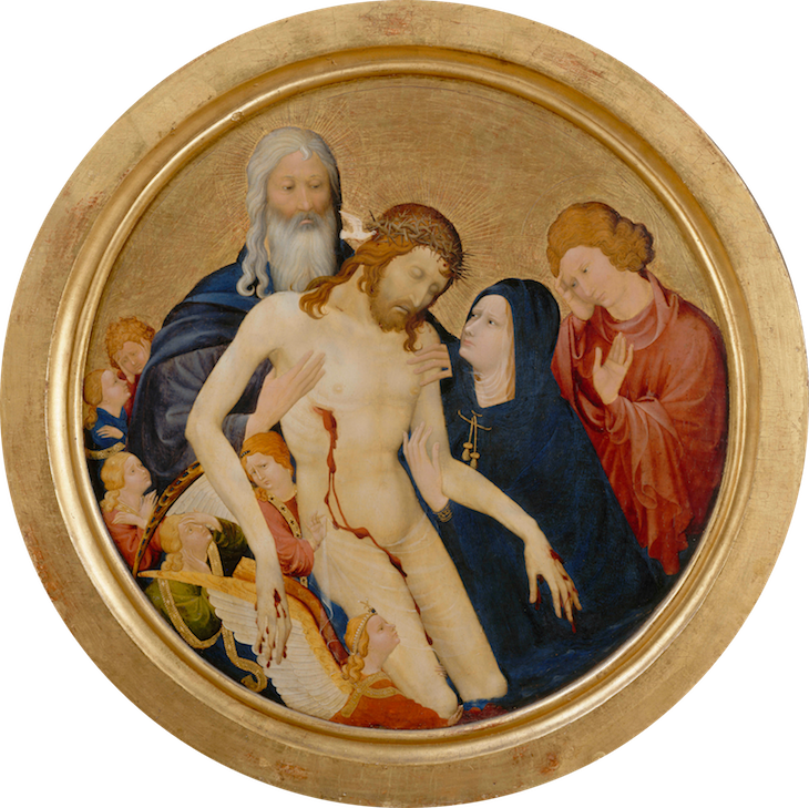 Large Round Pietà (c. 1400), Johan Maelwael.