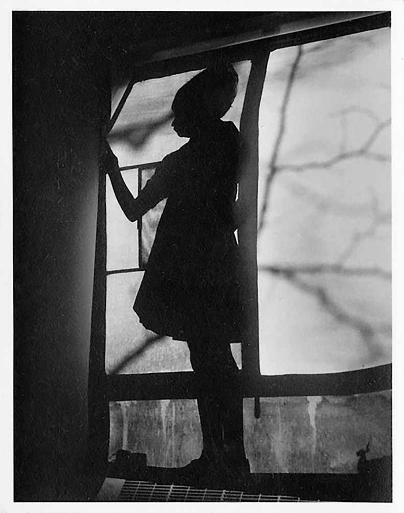 Shadow across a window in a Stuyvesant Town apartment complex, photographed in c. 1954 by Vivian Maier, Ron Slattery collection, © 2017 The Estate of Vivian Maier