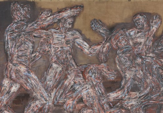 Gigantomachy II (detail; 1966), Leon Golub. The Metropolitan Museum of Art, New York.