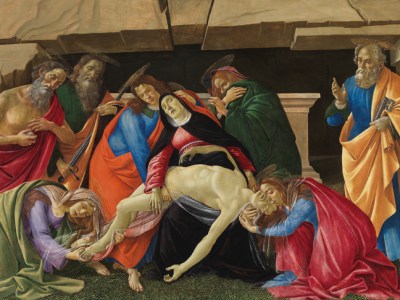Lamentation over the Dead Christ (c. 1490/95), Sandro Botticelli.