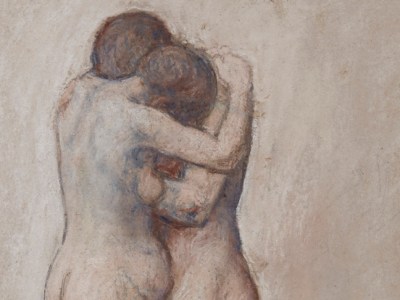 L'Étreinte (detail; 1903), Pablo Picasso.