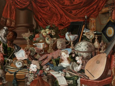 The Paston Treasure (c. 1663), unknown artist (Dutch School). Norwich Castle Museum & Art Gallery, Norwich, UK.