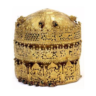 Crown, probably made in Gondar, Ethiopia, around 1740, Victoria and Albert Museum, London