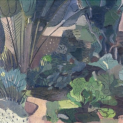 Landscape (1943), Roberto Burle Marx, Brighton and Hove Museums and Art Galleries