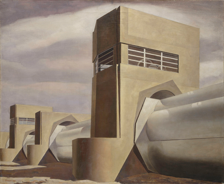 Water (1945), Charles Sheeler. Metropolitan Museum of Art, New York.