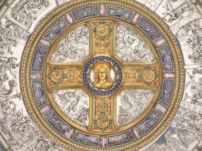 Detail of the Glaubensschild (Shield of Faith), (1842–47), designed by Friedrich August Stüler, Peter von Cornelius and Alexis-Étienne Julienne, Royal Collection Trust, Photo: Royal Collection Trust/© HM Queen Elizabeth II 2018